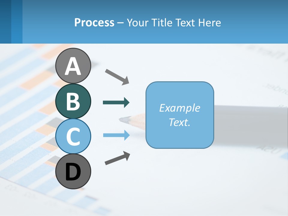 A Pencil Sitting On Top Of A Piece Of Paper PowerPoint Template