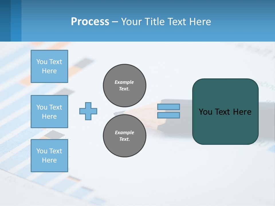 A Pencil Sitting On Top Of A Piece Of Paper PowerPoint Template