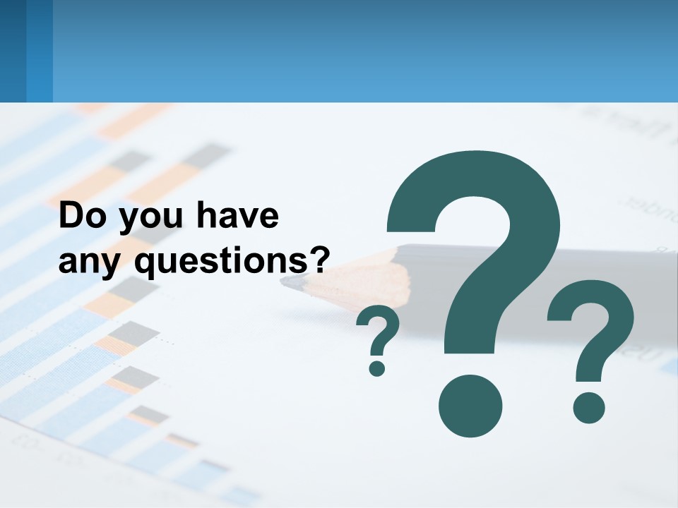 A Pencil Sitting On Top Of A Piece Of Paper PowerPoint Template