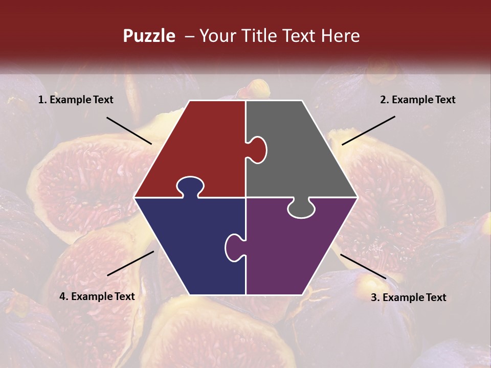 A Large Group Of Figs With The Words Name Of Presentation PowerPoint Template