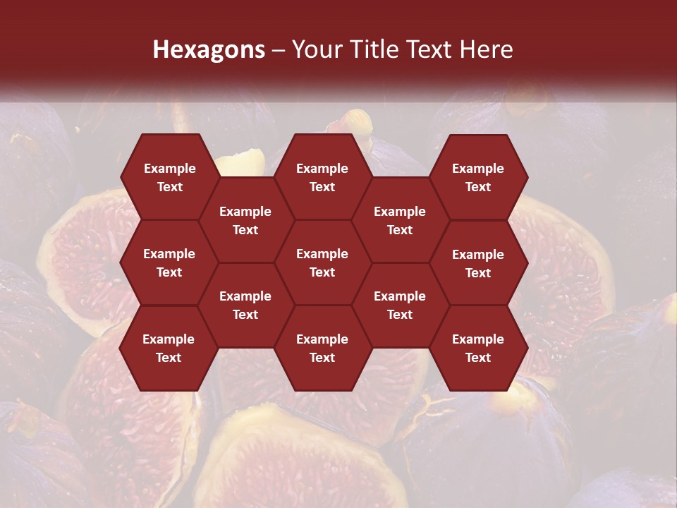 A Large Group Of Figs With The Words Name Of Presentation PowerPoint Template