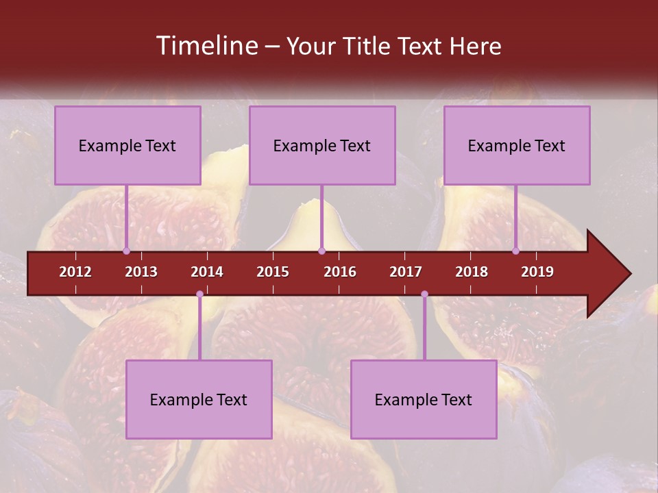 A Large Group Of Figs With The Words Name Of Presentation PowerPoint Template