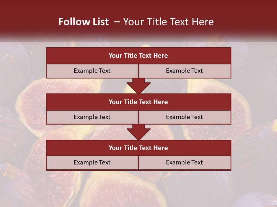A Large Group Of Figs With The Words Name Of Presentation PowerPoint Template