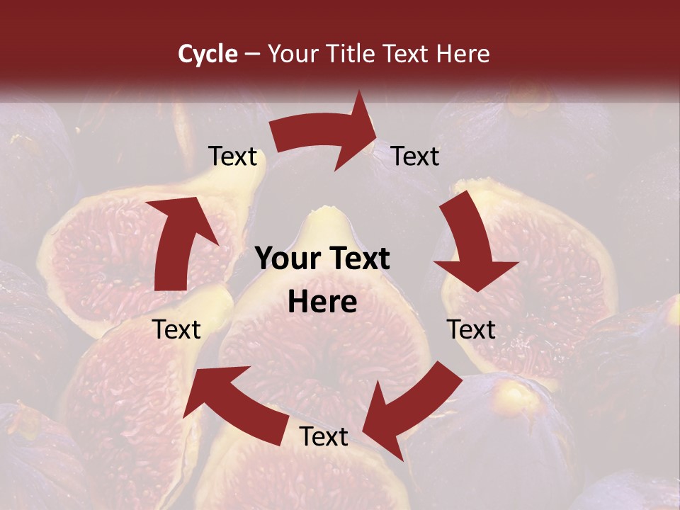A Large Group Of Figs With The Words Name Of Presentation PowerPoint Template