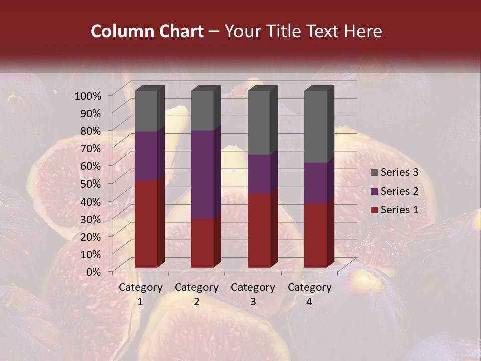 A Large Group Of Figs With The Words Name Of Presentation PowerPoint Template