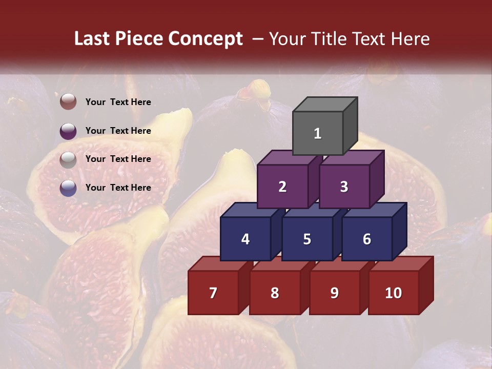 A Large Group Of Figs With The Words Name Of Presentation PowerPoint Template