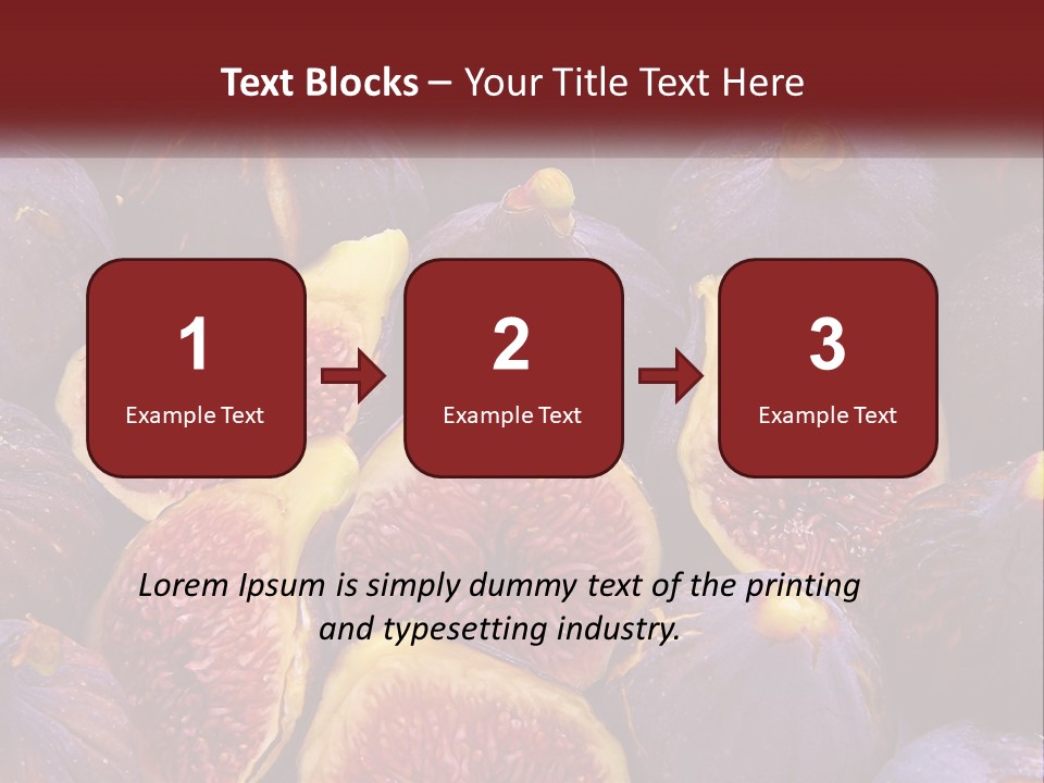 A Large Group Of Figs With The Words Name Of Presentation PowerPoint Template