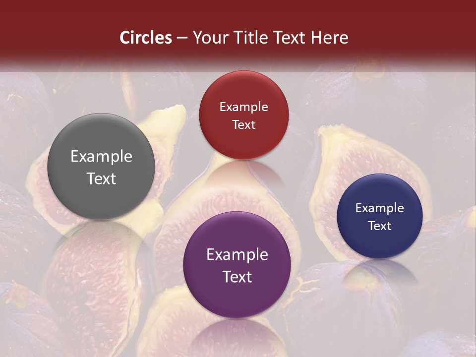 A Large Group Of Figs With The Words Name Of Presentation PowerPoint Template