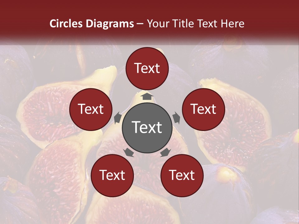 A Large Group Of Figs With The Words Name Of Presentation PowerPoint Template