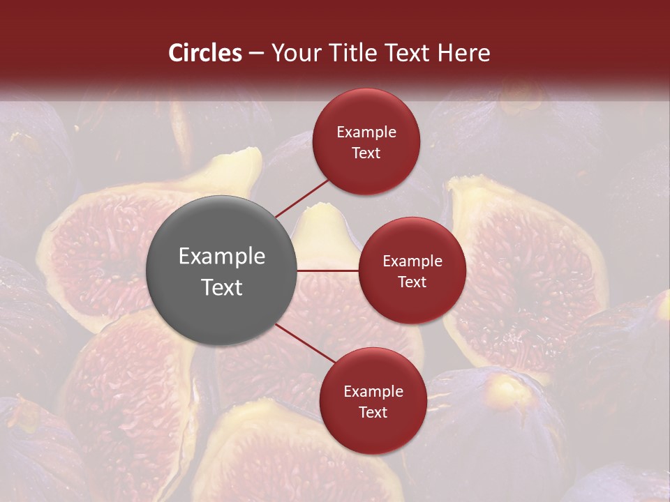 A Large Group Of Figs With The Words Name Of Presentation PowerPoint Template