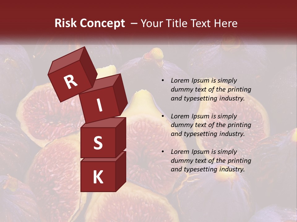 A Large Group Of Figs With The Words Name Of Presentation PowerPoint Template