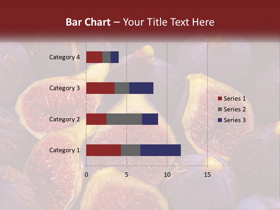 A Large Group Of Figs With The Words Name Of Presentation PowerPoint Template