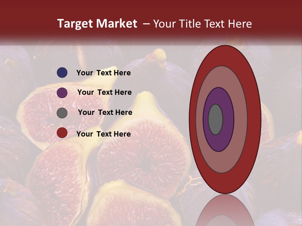 A Large Group Of Figs With The Words Name Of Presentation PowerPoint Template