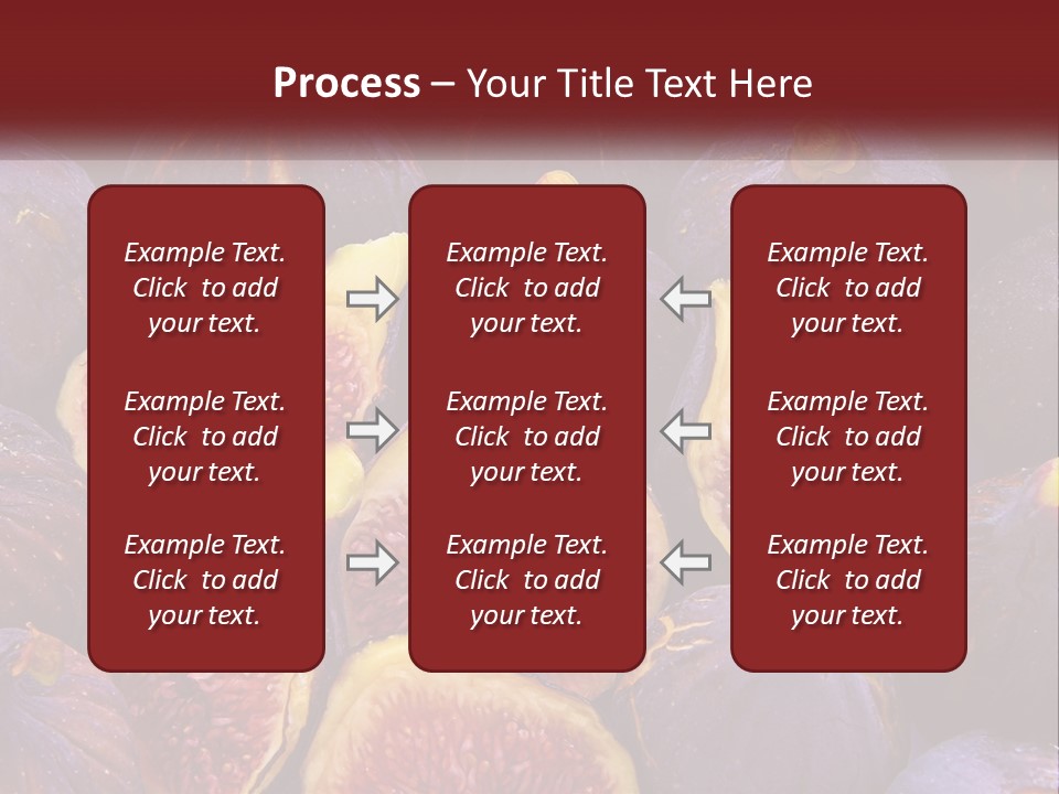 A Large Group Of Figs With The Words Name Of Presentation PowerPoint Template
