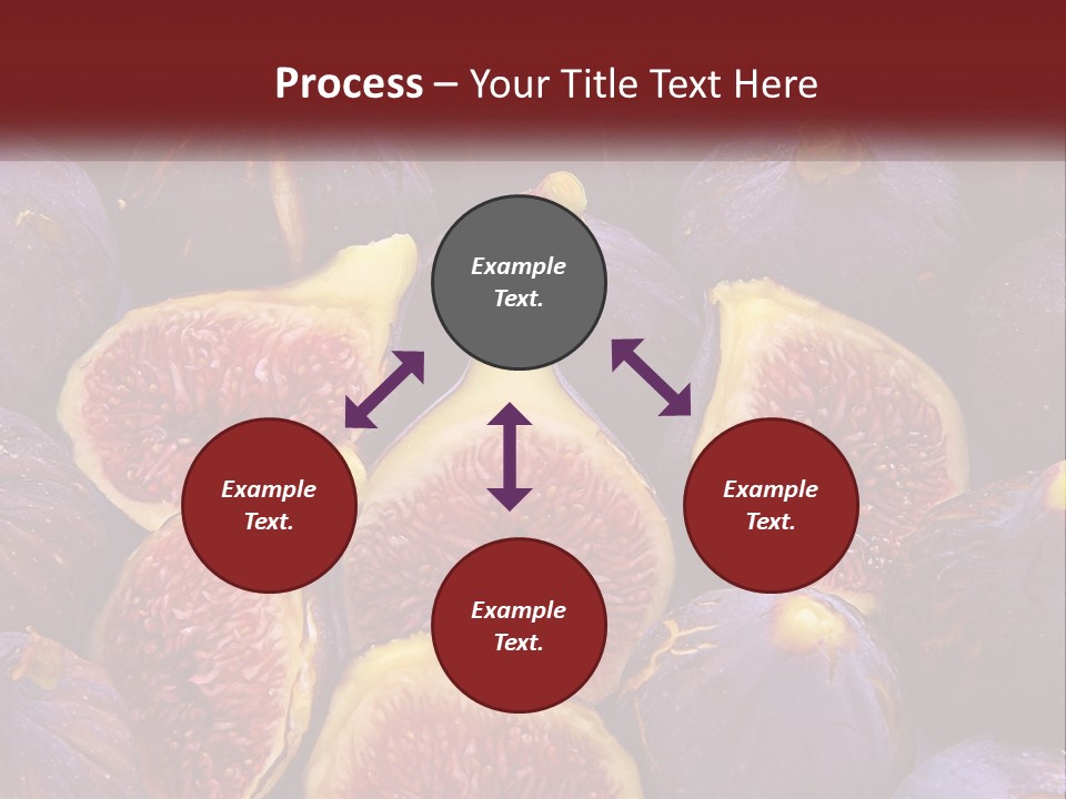 A Large Group Of Figs With The Words Name Of Presentation PowerPoint Template