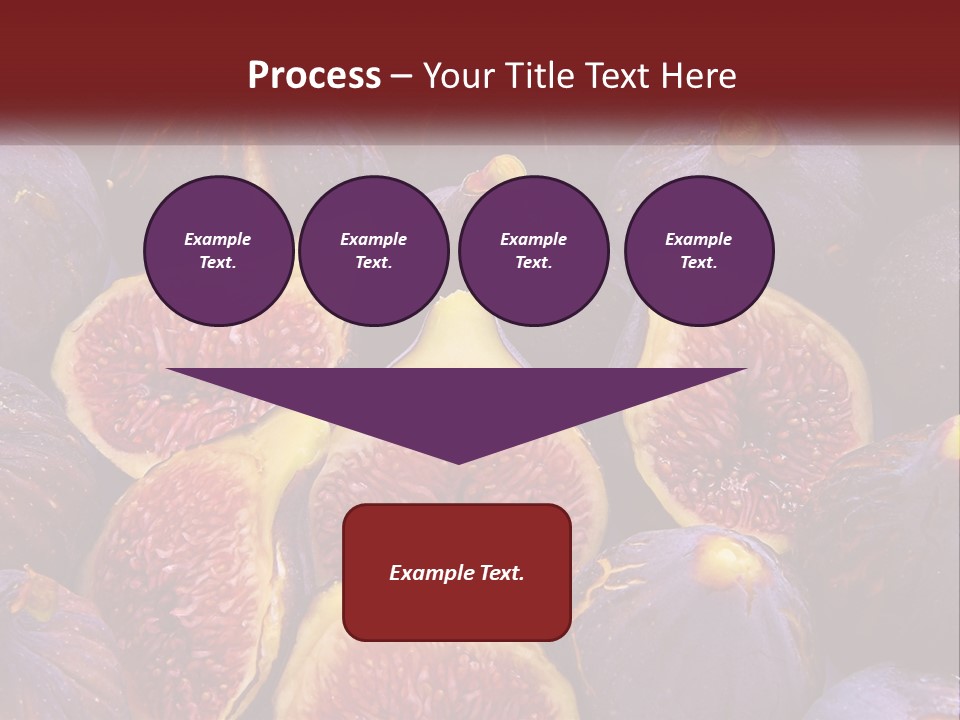 A Large Group Of Figs With The Words Name Of Presentation PowerPoint Template