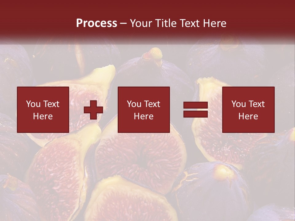 A Large Group Of Figs With The Words Name Of Presentation PowerPoint Template