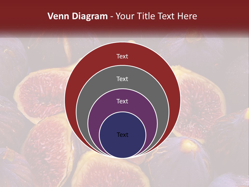 A Large Group Of Figs With The Words Name Of Presentation PowerPoint Template