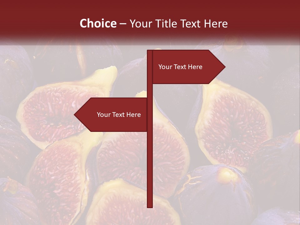 A Large Group Of Figs With The Words Name Of Presentation PowerPoint Template