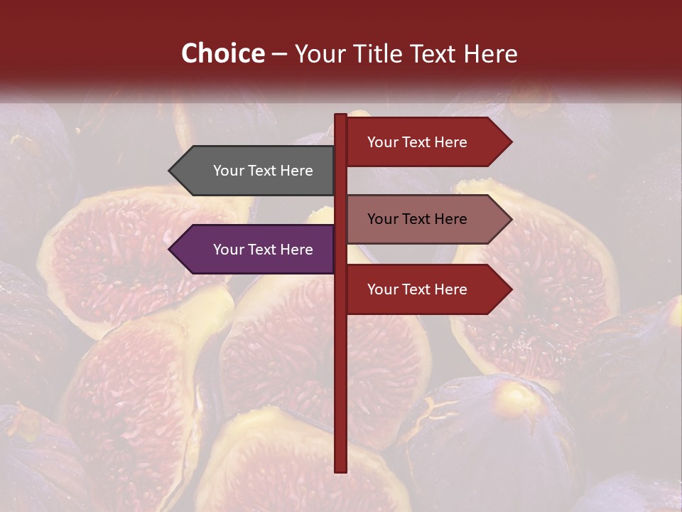 A Large Group Of Figs With The Words Name Of Presentation PowerPoint Template