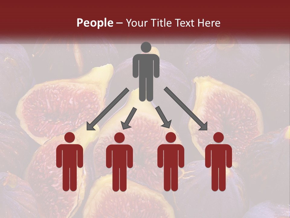 A Large Group Of Figs With The Words Name Of Presentation PowerPoint Template