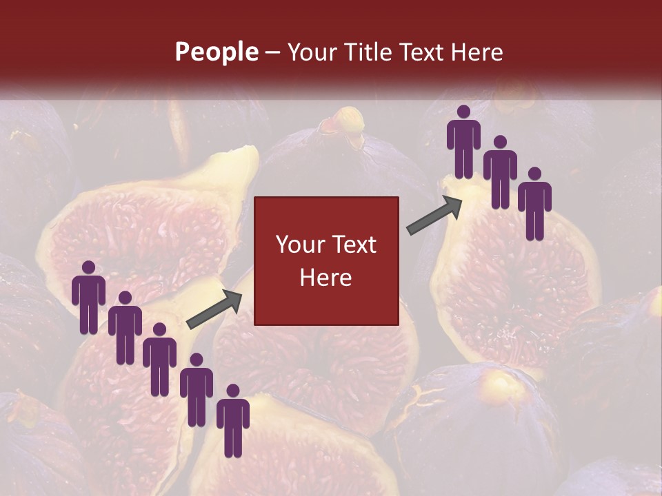 A Large Group Of Figs With The Words Name Of Presentation PowerPoint Template