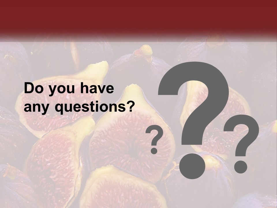 A Large Group Of Figs With The Words Name Of Presentation PowerPoint Template