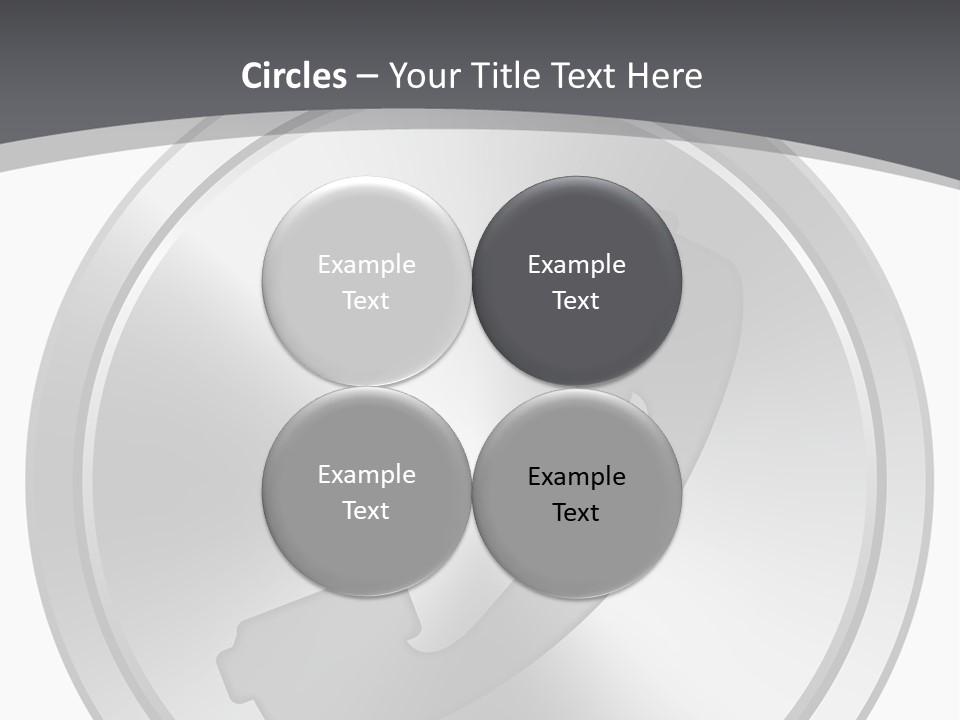 A Metal Button With A Phone On It PowerPoint Template