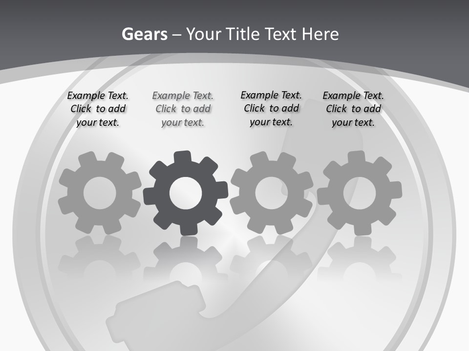 A Metal Button With A Phone On It PowerPoint Template