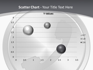 A Metal Button With A Phone On It PowerPoint Template