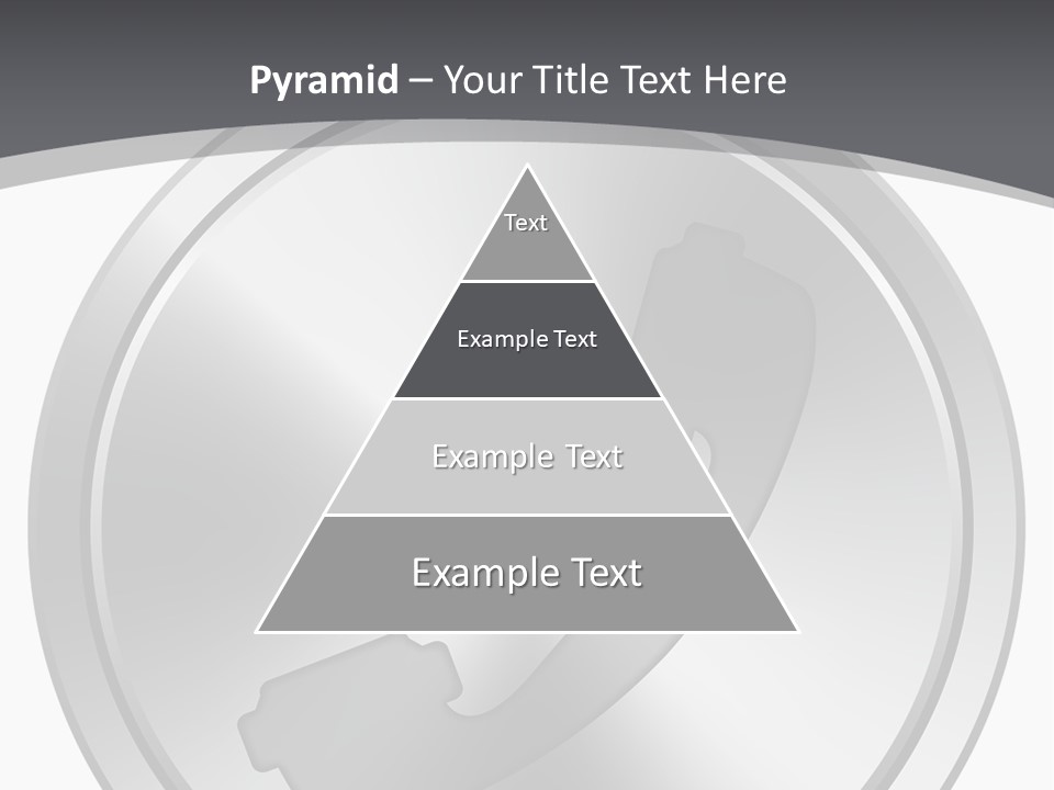 A Metal Button With A Phone On It PowerPoint Template