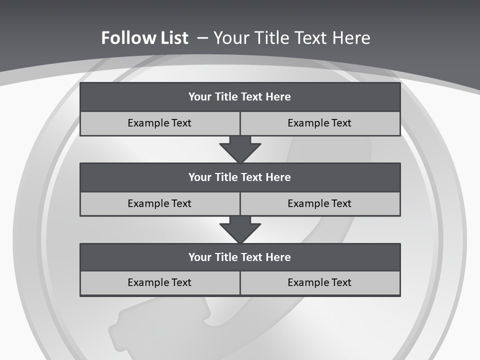 A Metal Button With A Phone On It PowerPoint Template