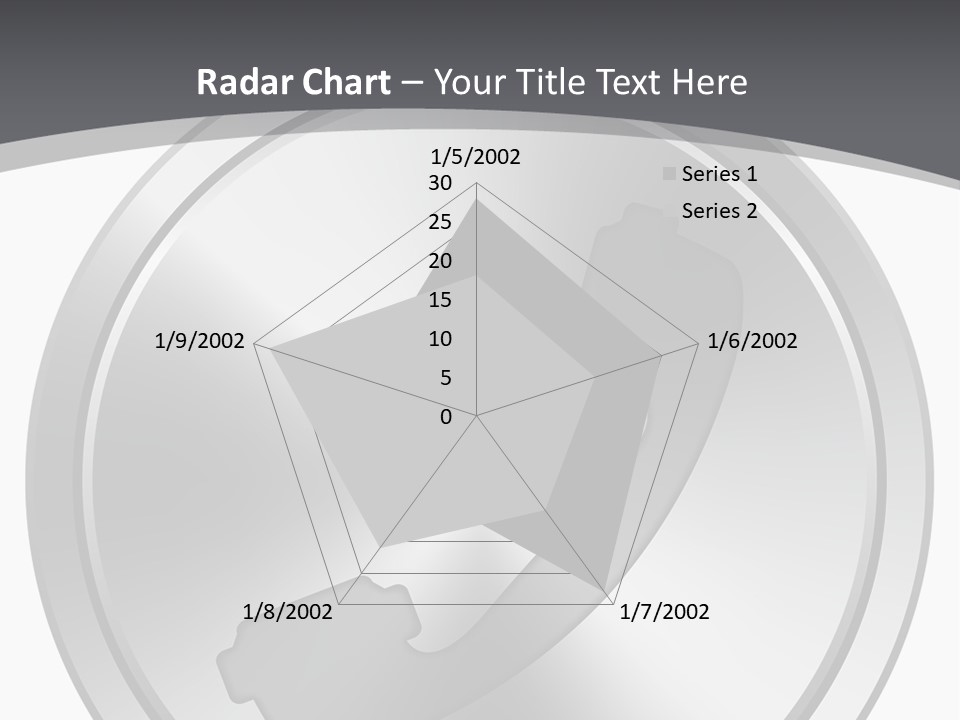 A Metal Button With A Phone On It PowerPoint Template