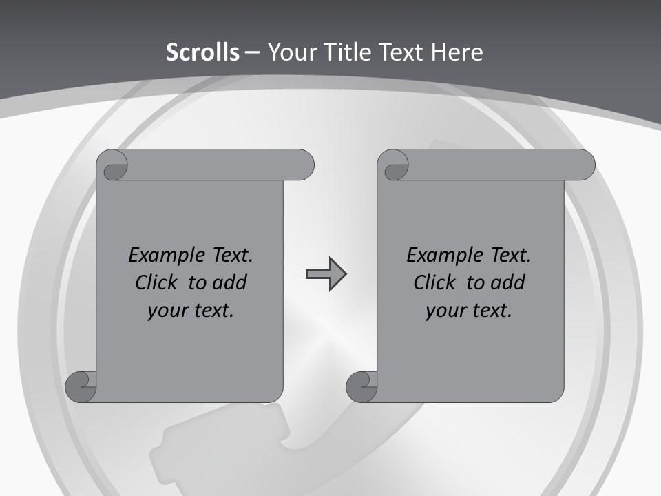 A Metal Button With A Phone On It PowerPoint Template