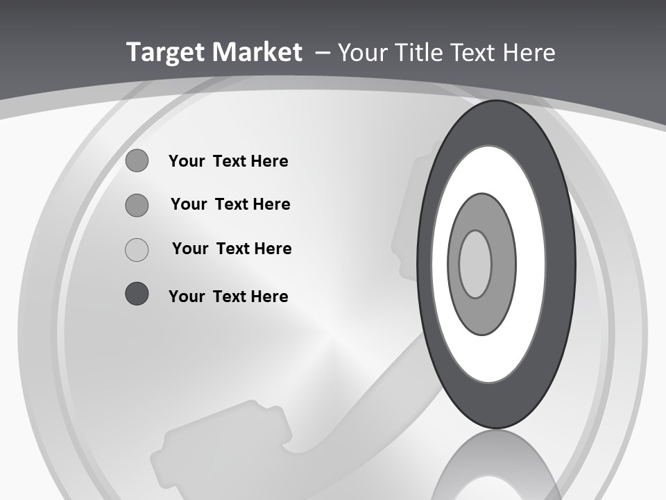 A Metal Button With A Phone On It PowerPoint Template