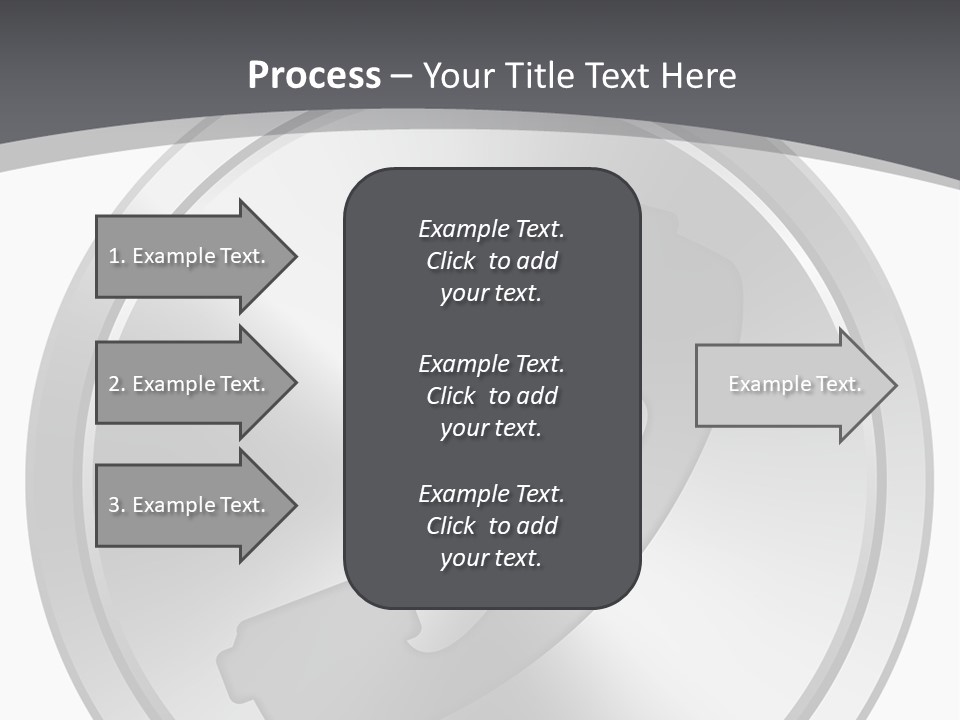 A Metal Button With A Phone On It PowerPoint Template