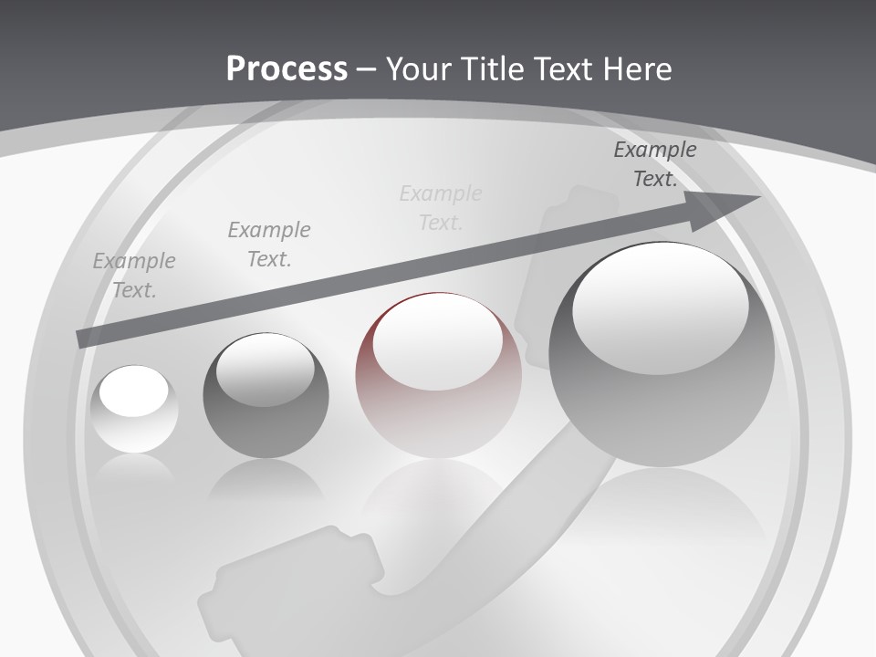 A Metal Button With A Phone On It PowerPoint Template