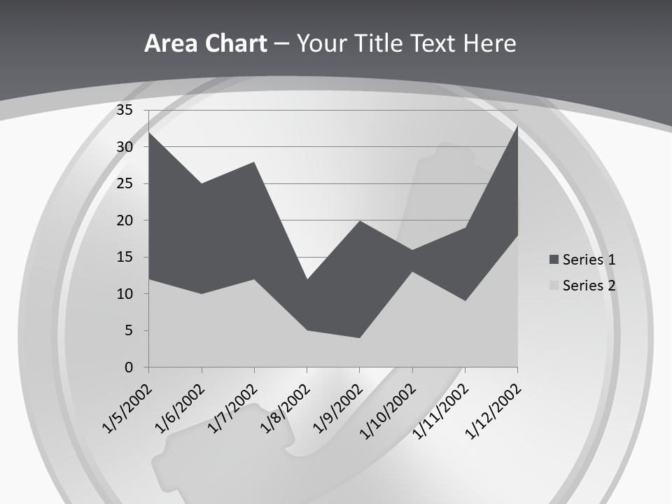A Metal Button With A Phone On It PowerPoint Template