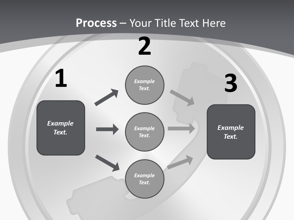 A Metal Button With A Phone On It PowerPoint Template