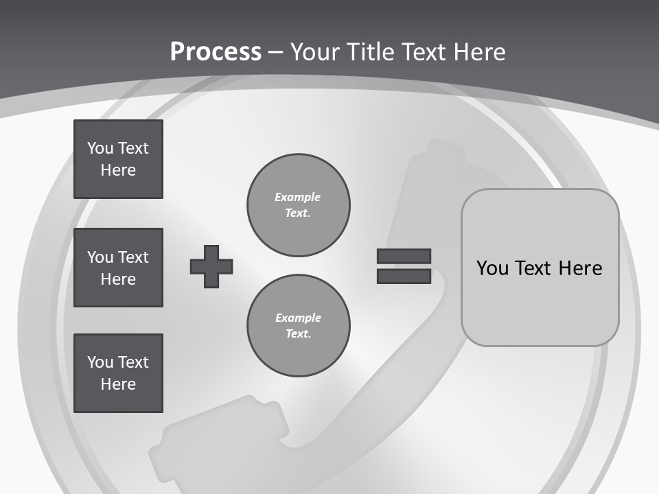 A Metal Button With A Phone On It PowerPoint Template