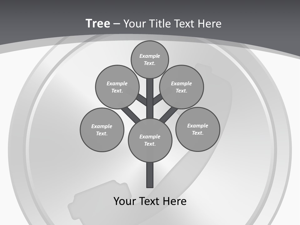 A Metal Button With A Phone On It PowerPoint Template