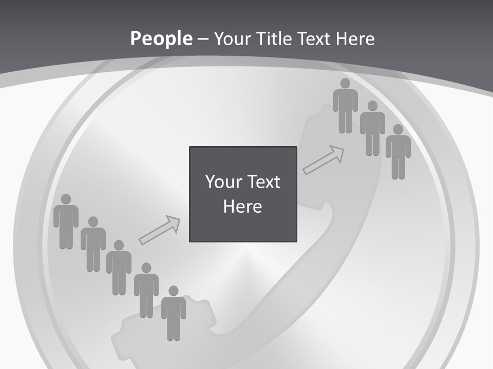 A Metal Button With A Phone On It PowerPoint Template