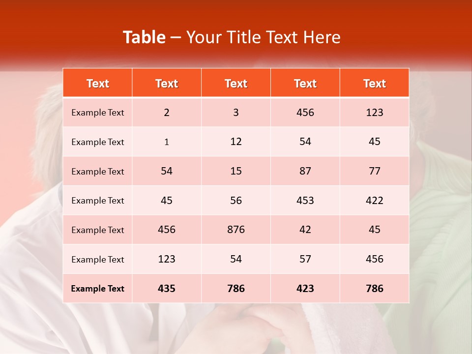 A Woman And An Older Woman Looking At A Cell Phone PowerPoint Template