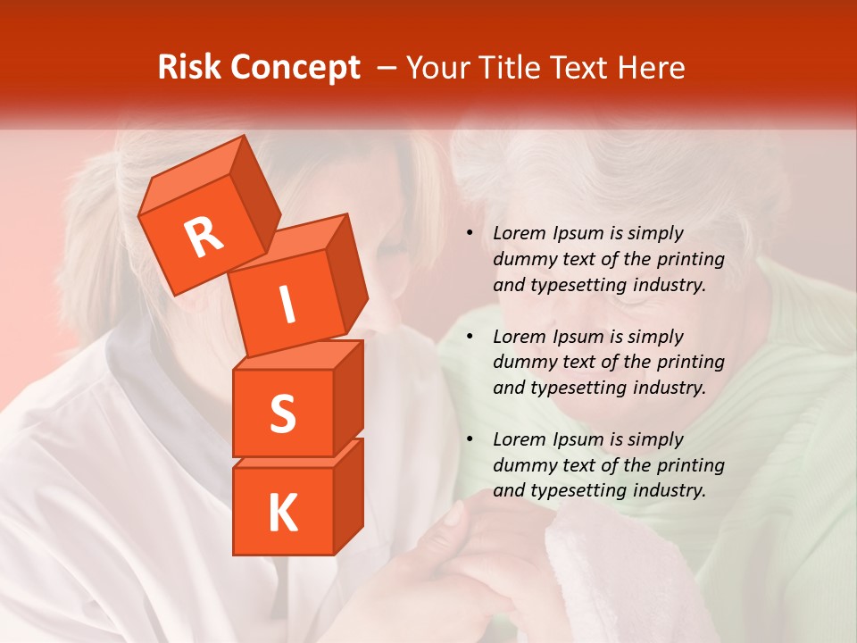 A Woman And An Older Woman Looking At A Cell Phone PowerPoint Template