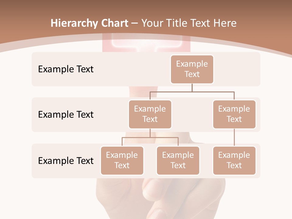 A Person Touching A Button With A Cross On It PowerPoint Template