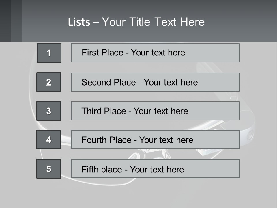 A Pair Of Glasses Sitting On Top Of A Table PowerPoint Template