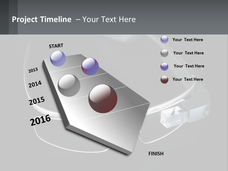 A Pair Of Glasses Sitting On Top Of A Table PowerPoint Template