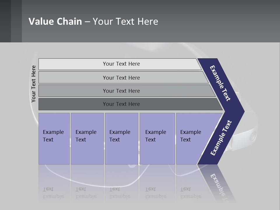 A Pair Of Glasses Sitting On Top Of A Table PowerPoint Template