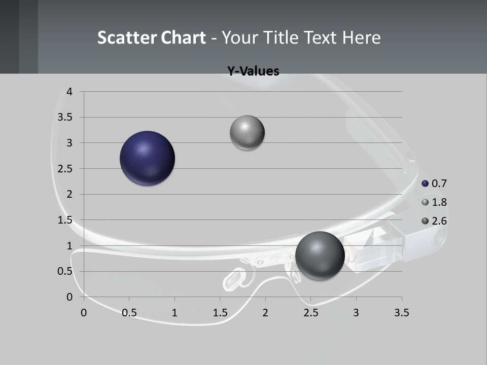 A Pair Of Glasses Sitting On Top Of A Table PowerPoint Template