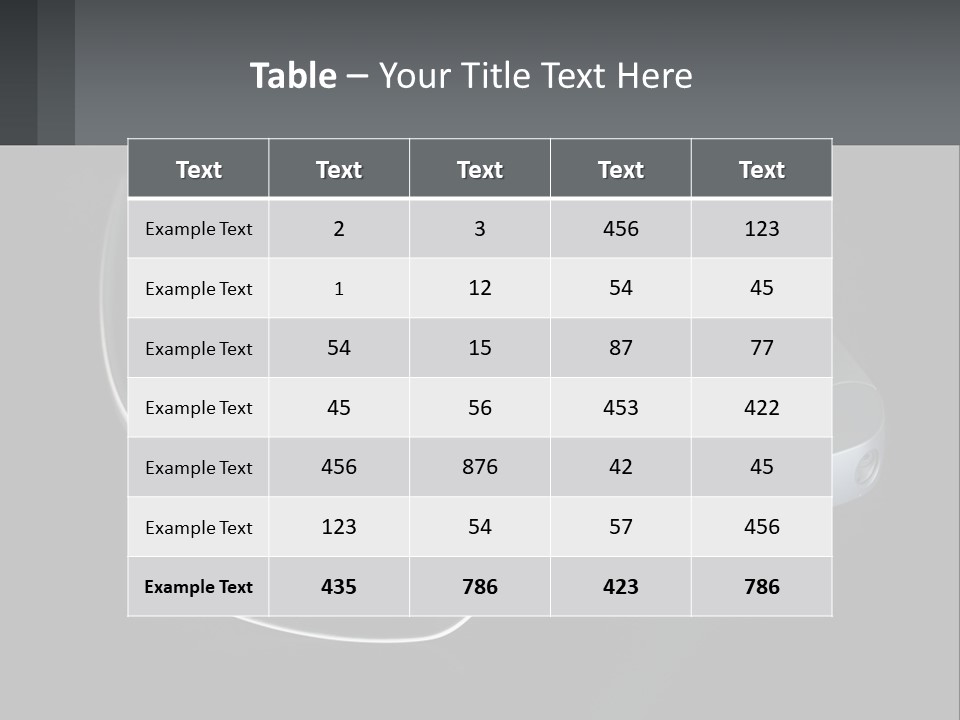 A Pair Of Glasses Sitting On Top Of A Table PowerPoint Template